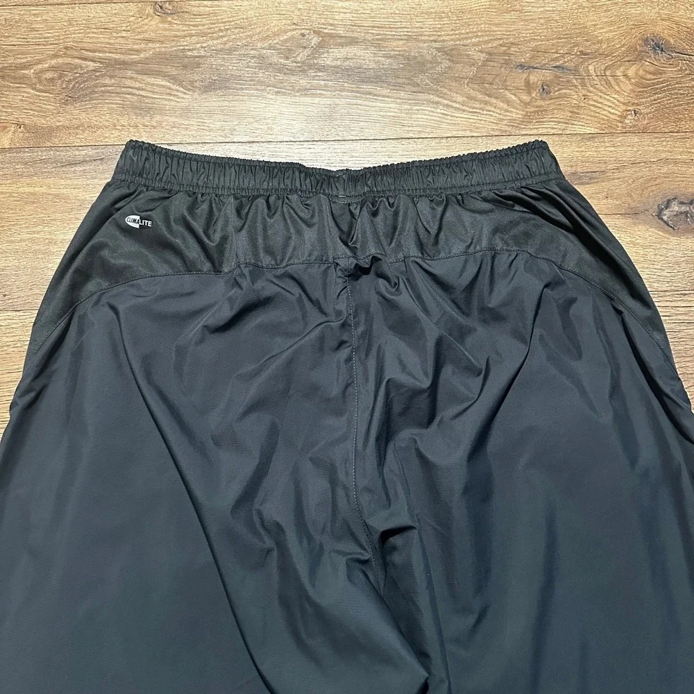 Vintage Adidas Black Track Pants Men Large 478582 Y2K Climalite Windbreaker 2005